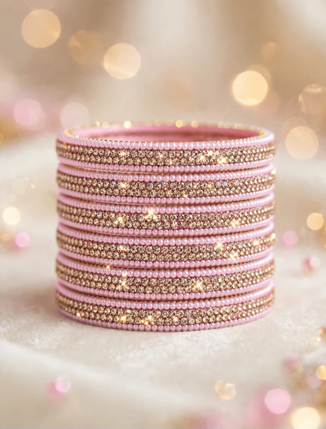 Blush Pink Diamond Set