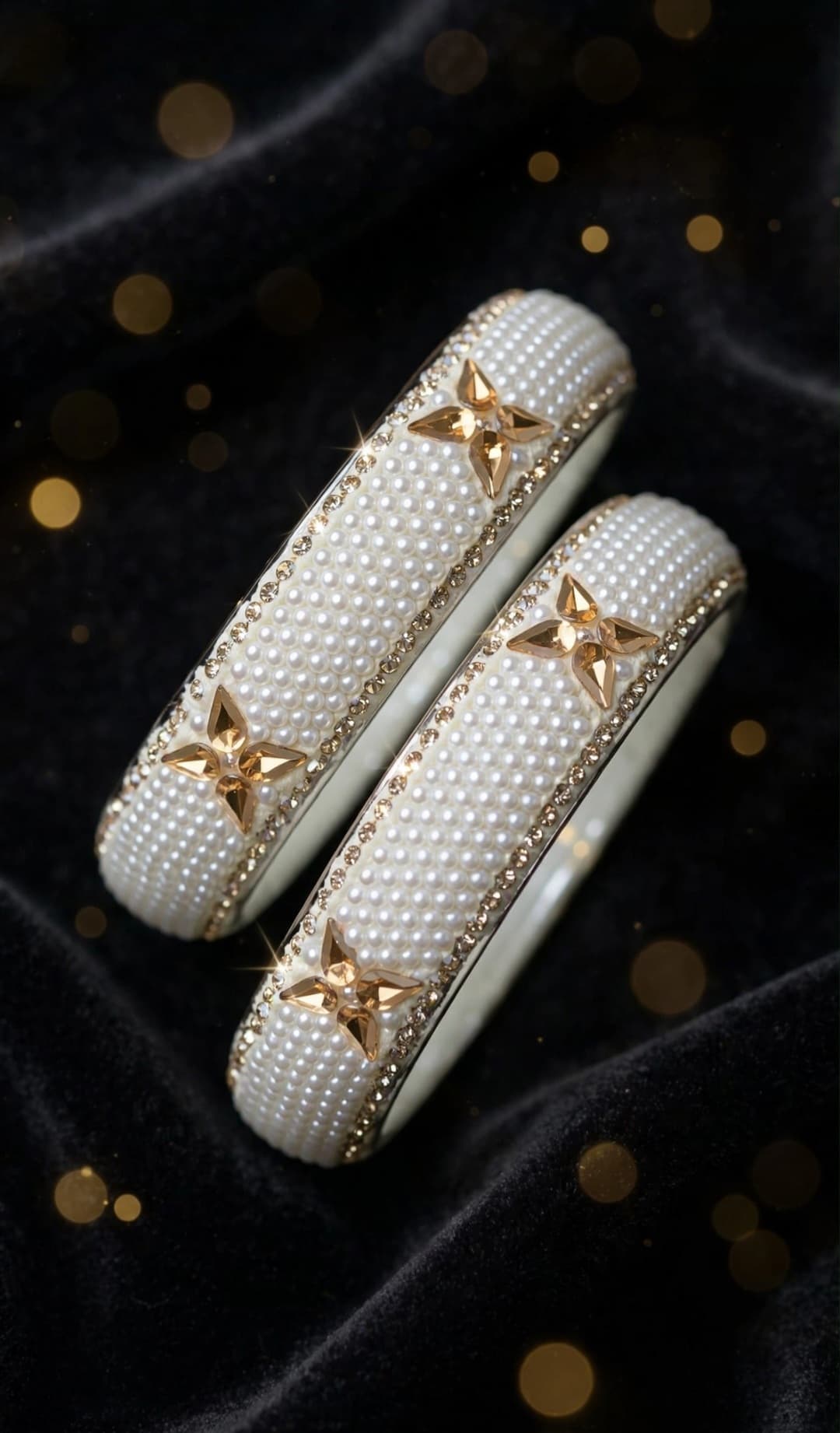 Pearl White Butterfly Set