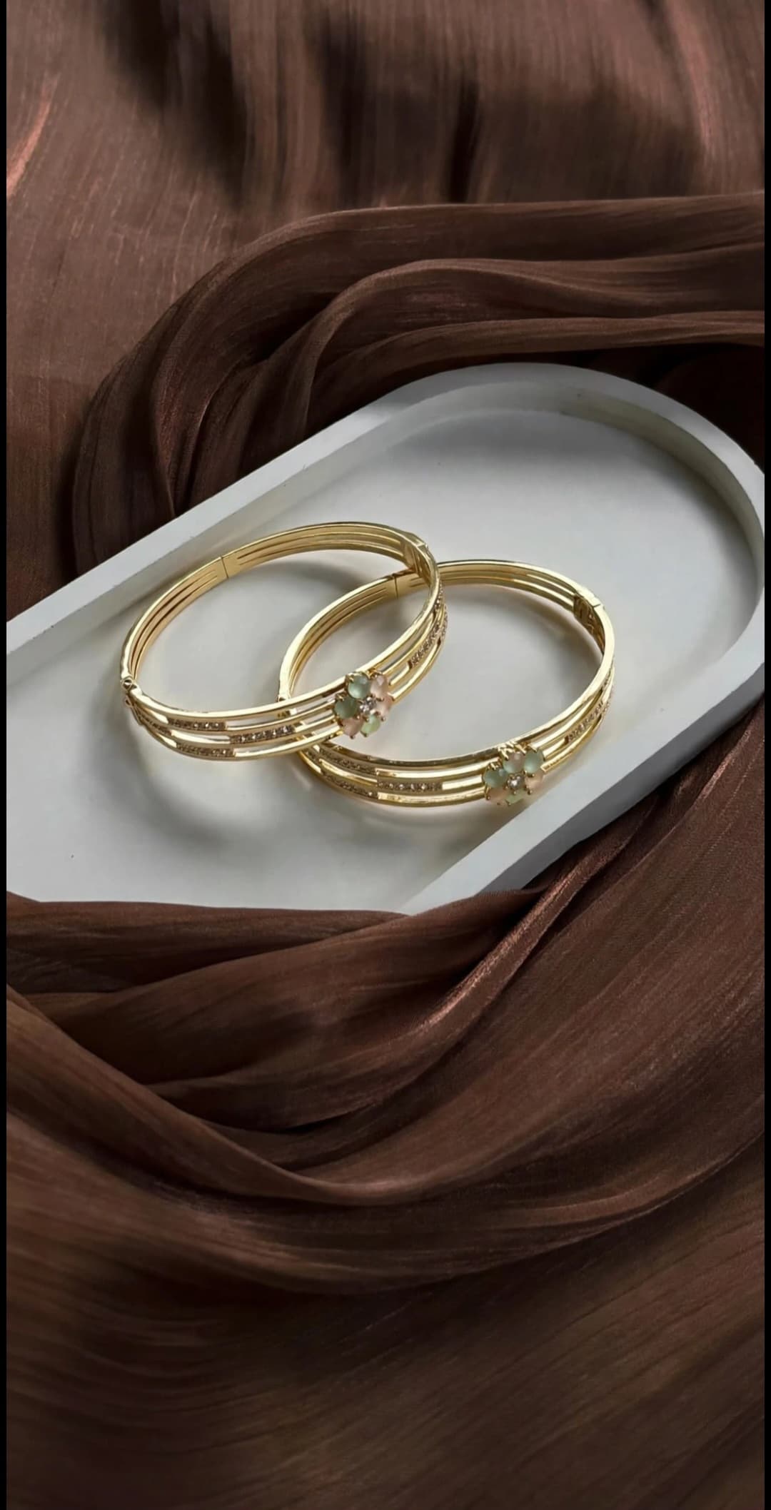 Golden Bracelet Set of 2