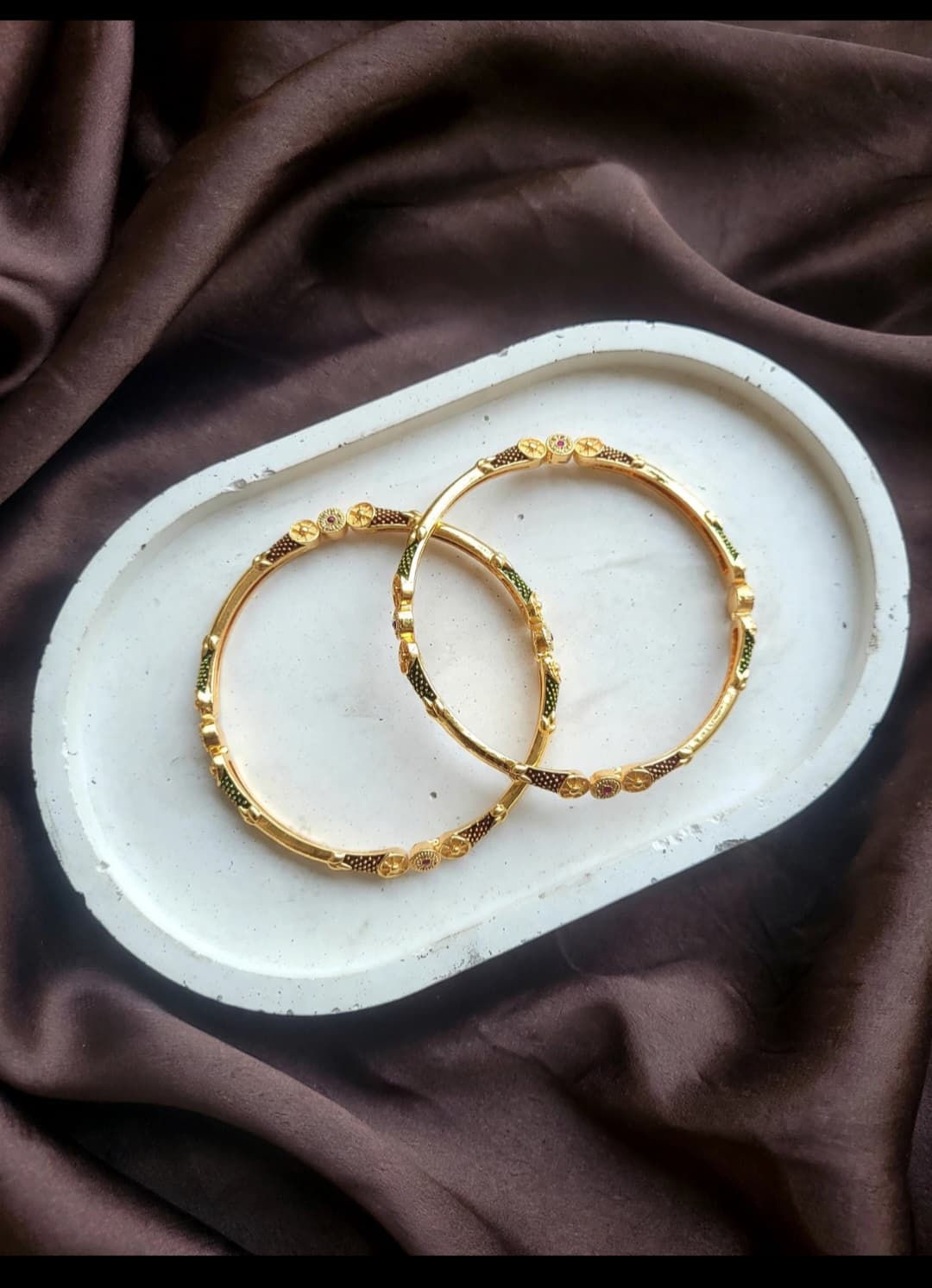 Golden Bracelet Set of 2