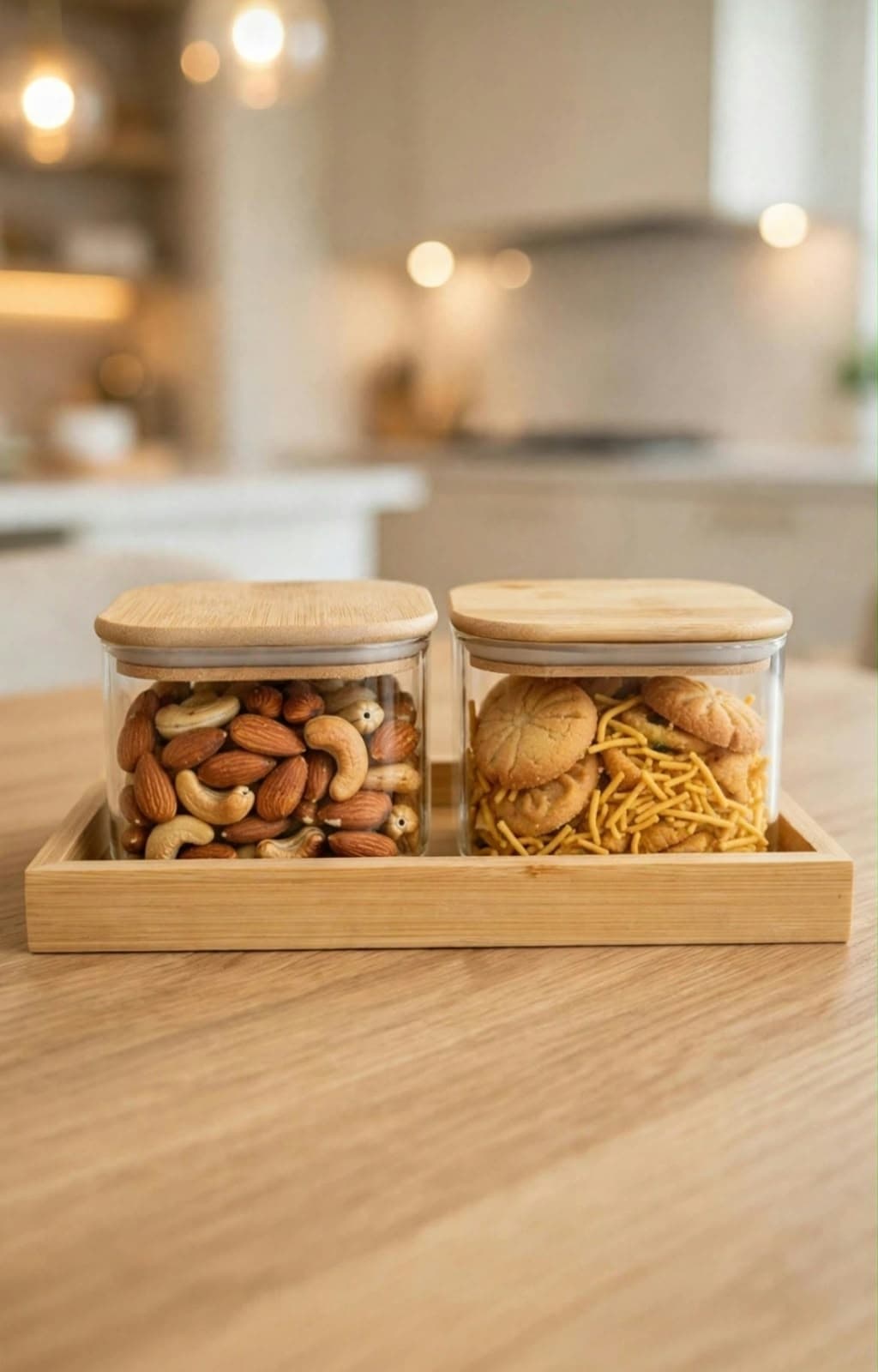 Borosilicate Glass Storage Jar